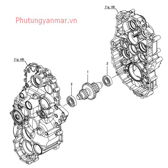 Trục truyền động quay số 4